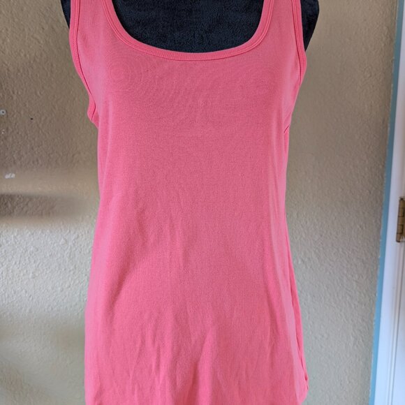 St. John's Bay Cotton Tanks (2) Brown & Coral - Picture 3 of 8